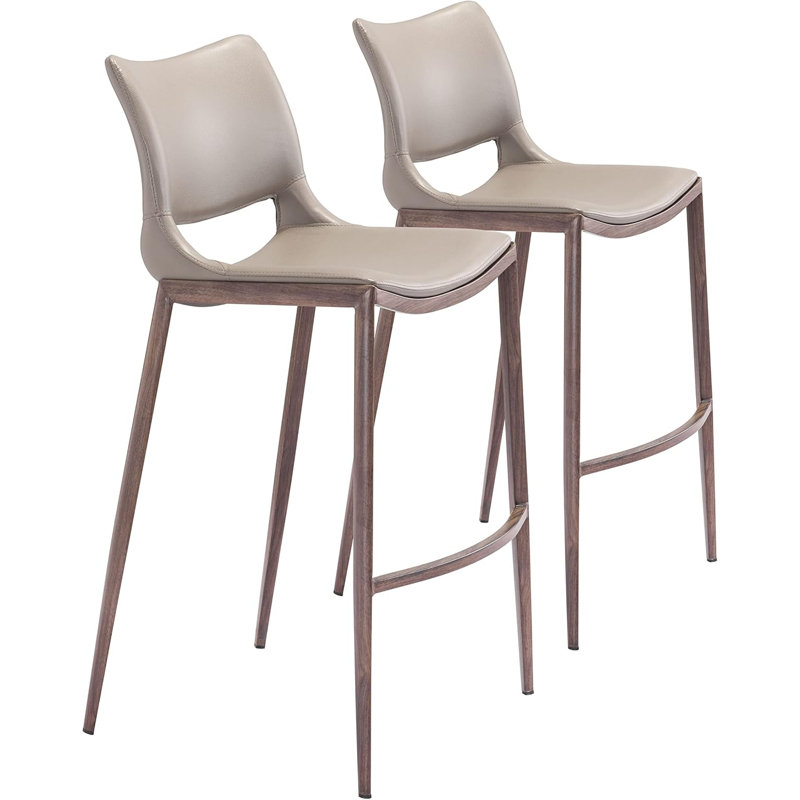 Ace Barstool Brown & Walnut