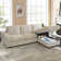 Mahwah 98'' Chenille Square Arm Sofa L-Shape Convertible Sectional Couches Sofas with Storage Chaise