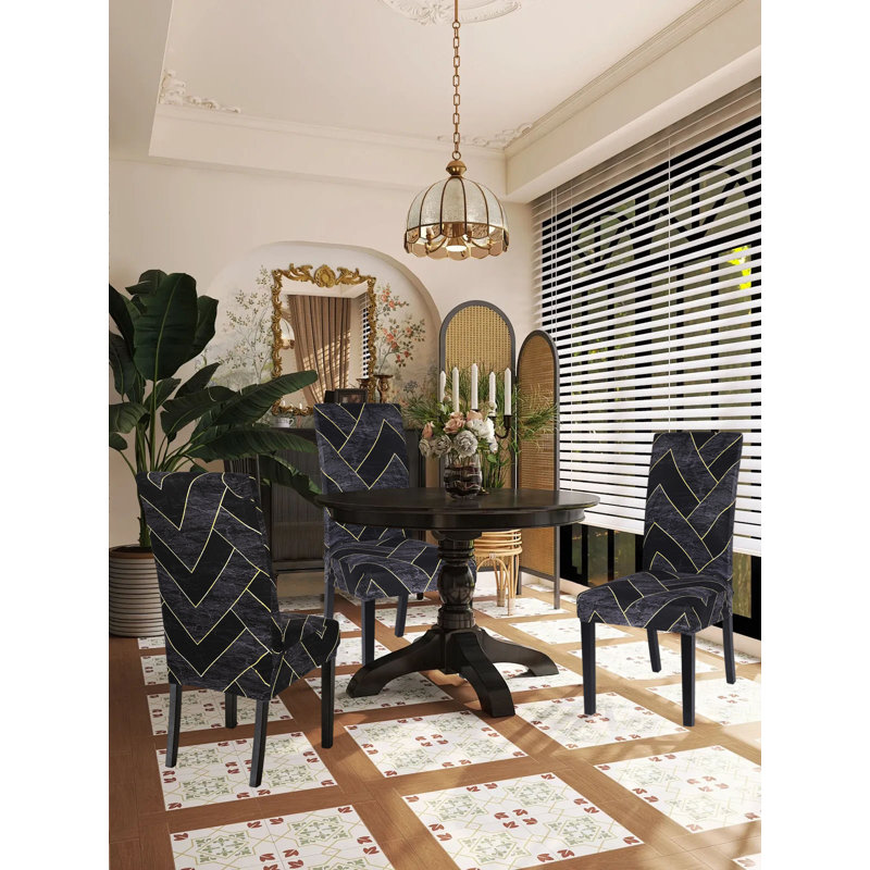 Housse pour chaise de salle à manger