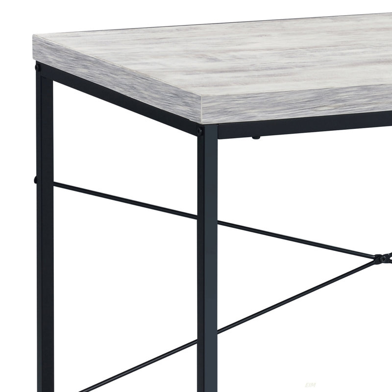 Rotem Desk, Antique White/Black Duplicate