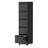 5 Drawer Metal Vertical File Cabinet With Lock And Wheels For Home Office, Adjustable Hanging Rods A4/letter/legal Size, Full - Retractable Slides, In Black Wheels, Ample Room Documents, Smooth-1760233445