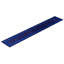 Overdyed Hand-Knotted Wool Modern-Contemporary Blue Runner 2' 6" x 14' 8"