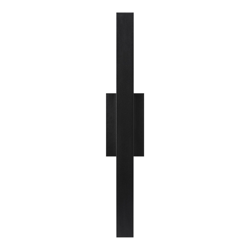 Chara LED Outdoor Armed Sconce, 26" H x 4.5" W x 2.7" D