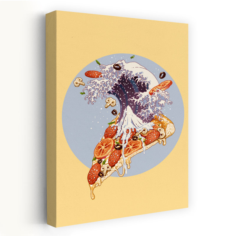 Denetria Contemporary Art Contemporary Wall Art - Wrapped Canvas Print, 45.72 cm H x 30.48 cm W