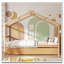 Lit en bois avec lit gigogne simple-121788100