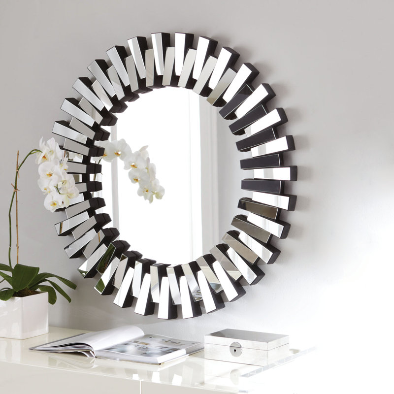 Melra Glass Concave Wall Mirror