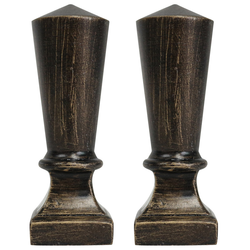 Faîteau de lampe Acacio, Bronze antique