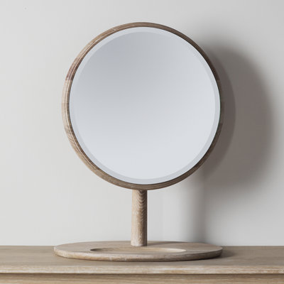 Gulfport Wood Floor Mirror