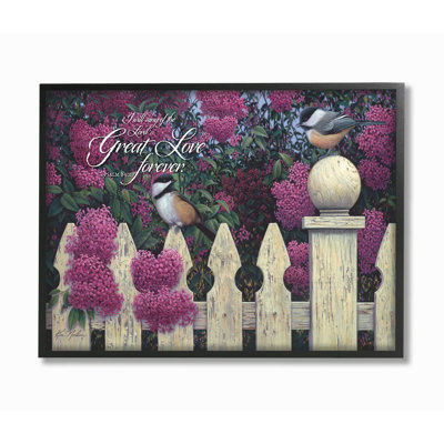 «The Lords Great Love Birds», ensemble d'impression sur toile panoramique