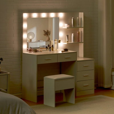 Dressing Table with Mirror