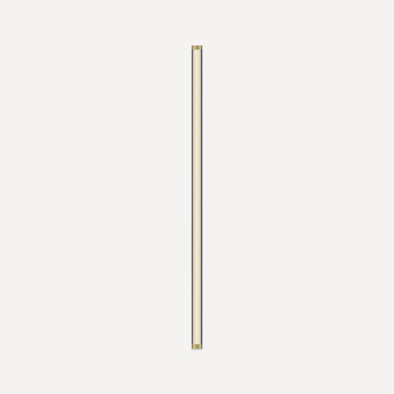 Tenor 39.38" Fluted Type Lighting, Dimmable (3000K), Brass