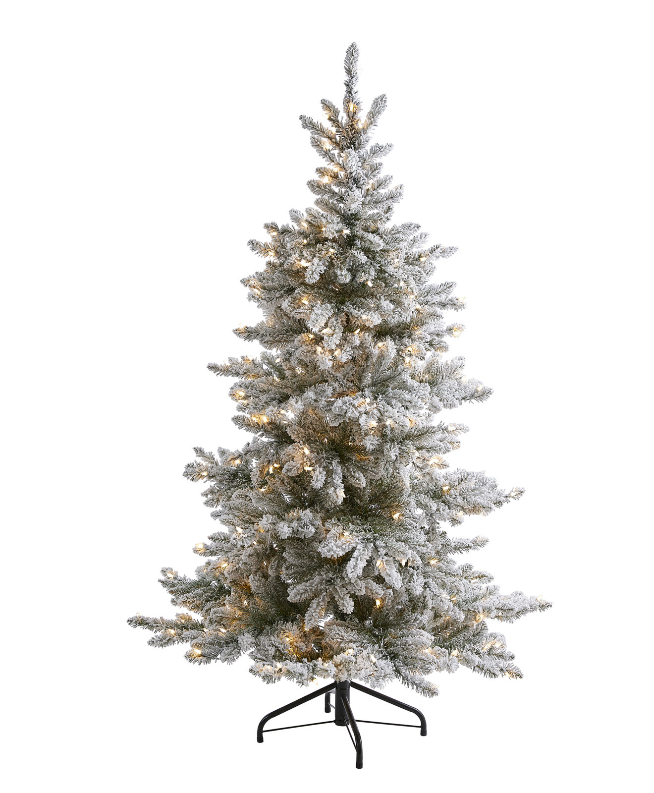 Lighted Artificial Christmas Tree, 6' H