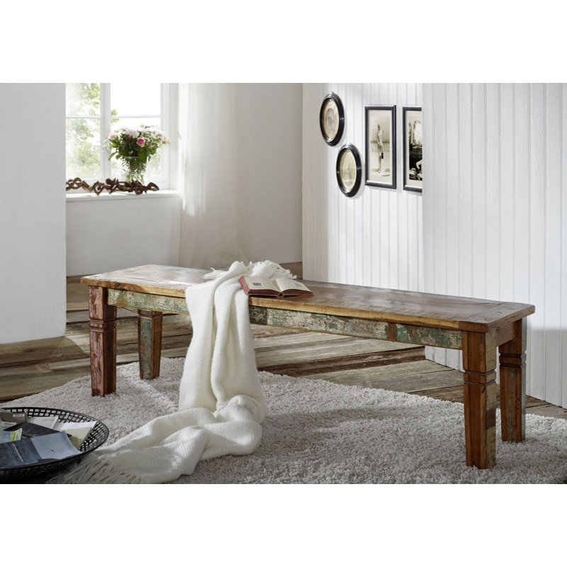 Nature Of Spirit Solid Wood Bench, H45 x W140 x D40 cm