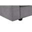 Canapé modulaire 137 po avec 2 coussins décoratifs Sary gris Sary