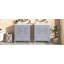 Ensemble de meuble-lavabo 60 po avec lavabo double 60 po, 2 armoires avec porte et 2 tiroirs-425297462
