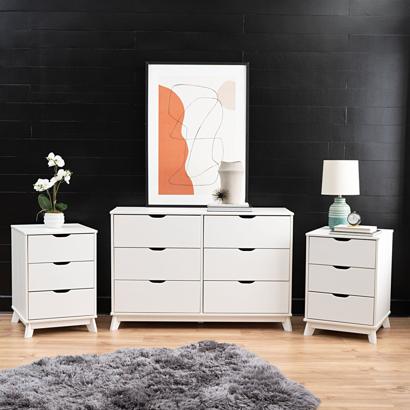 Marialana 3-Piece Bedroom Set, White
