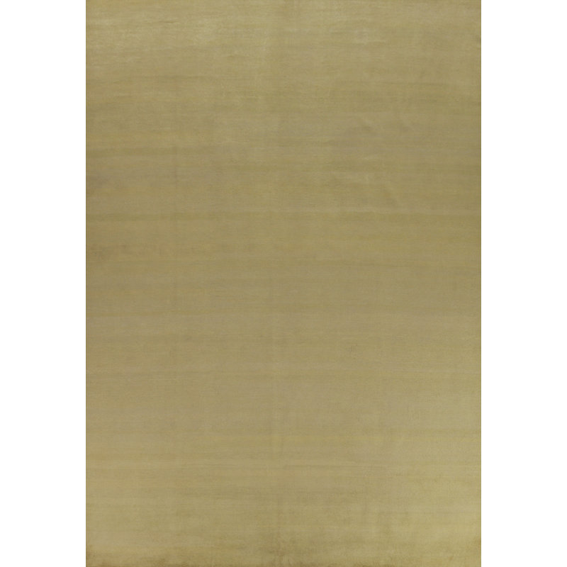 Tapis vert moderne Gabbeh 10 x 13