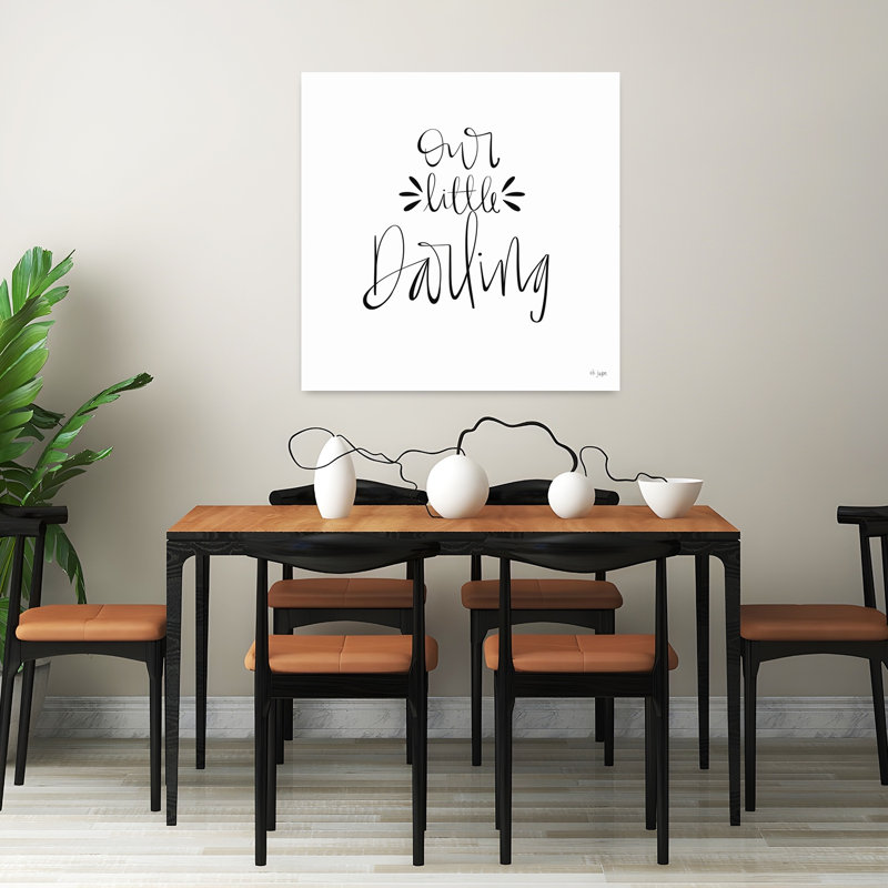 Our Little Darling, art contemporain abstrait, H 32 po x l 32 po