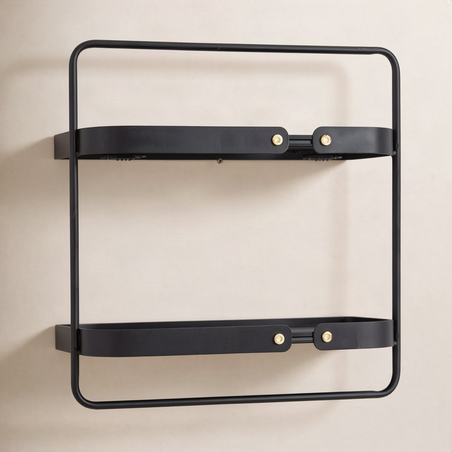 Gibbs 20" Tiered Shelf, 21.4" H x 20.45" W x 5.6" D
