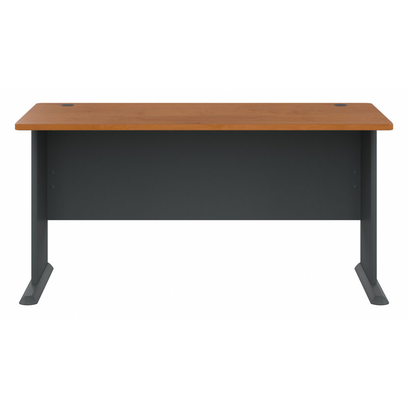 Structure de bureau Series A, Cerisier naturel, H 29,66 po x l 59,57 po x P 26,81 po