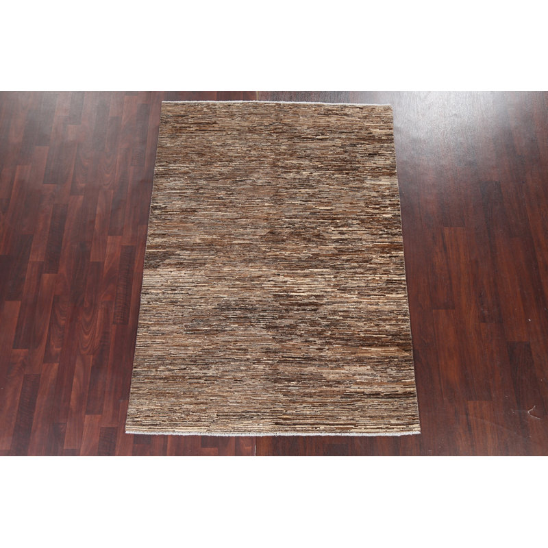 Contemporary Gabbeh  Oriental Area Rug 5x7