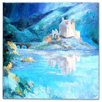 Wrapped Canvas Painting