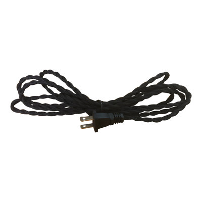 Twisted Fabric Covered Lamp Cord