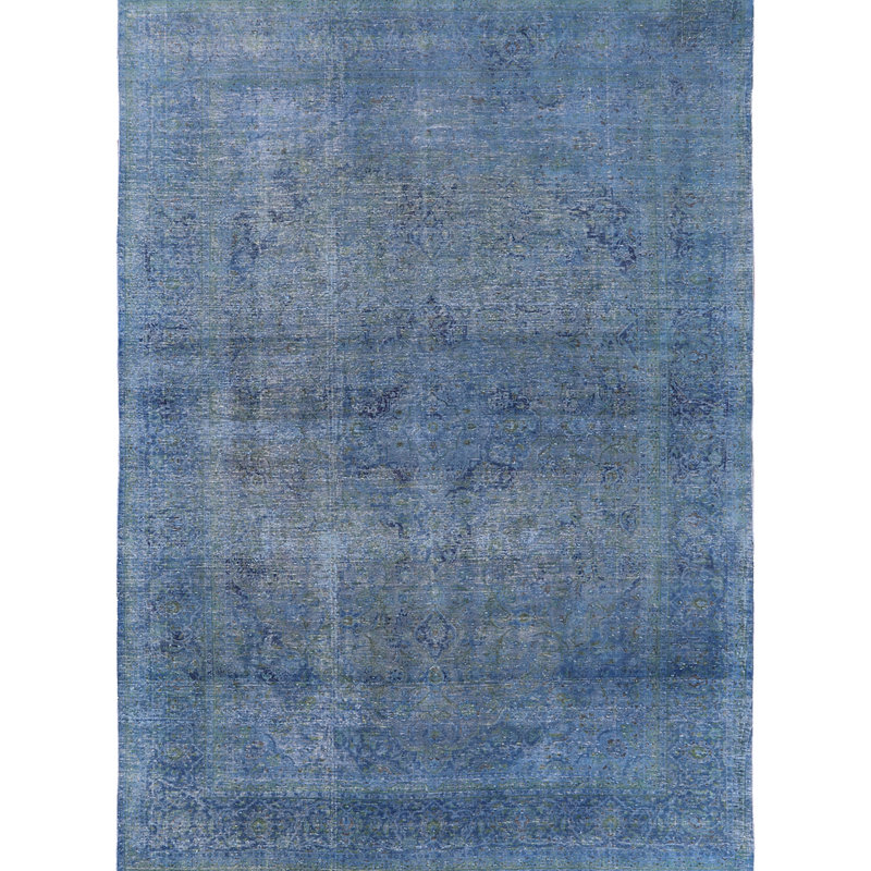 Tapis oriental bleu Roldene, Rectangle 4 pi x 6 pi