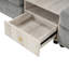 Canapé modulaire rembourré avec accoudoirs de rangement et console centrale pour salon Modern-1567483621-1567483620