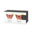 Raye Gem 8 oz. Verre cristal martini