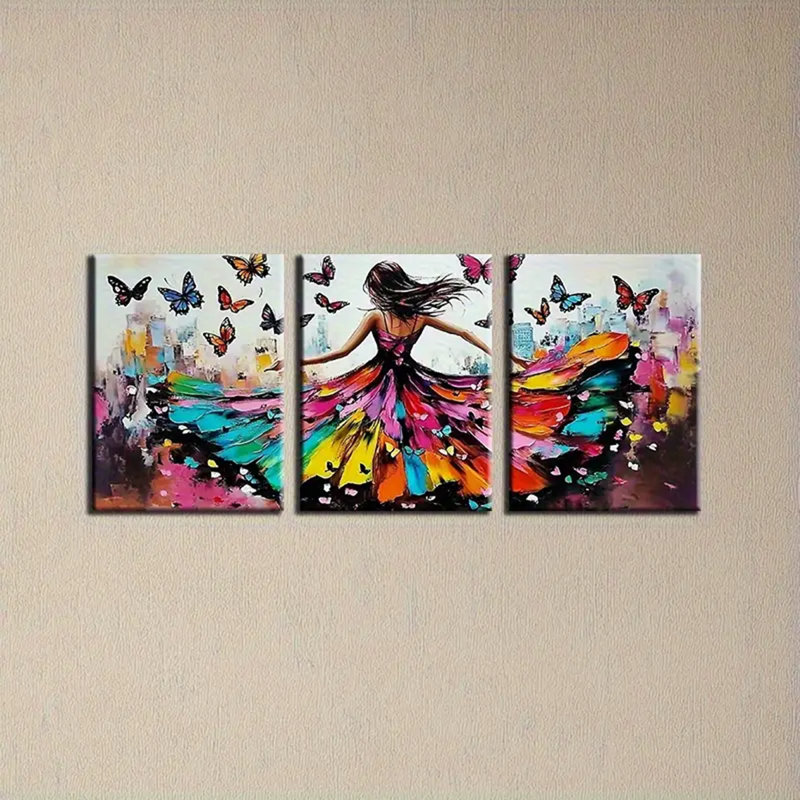3 Piece Wrapped Canvas Painting