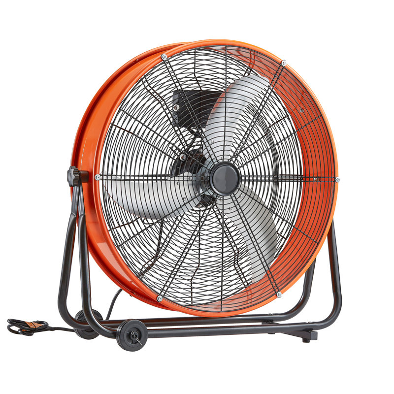 Minuterie tambour à grande vitesse industrielle pour entrepôt à 3 vitesses 24 pouces