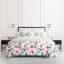 kate spade new york Fall Poppies Twin Comforter Set, 100% Cotton, All Season 2 Piece Reversible Bedding Set, White and Garnet-832267633-809171346