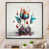Black Floater Framed