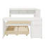 Lit de jour avec tablettes de rangement, tiroirs, lit gigogne, station de charge, lumière DEL, bureau et armoire-1687334685