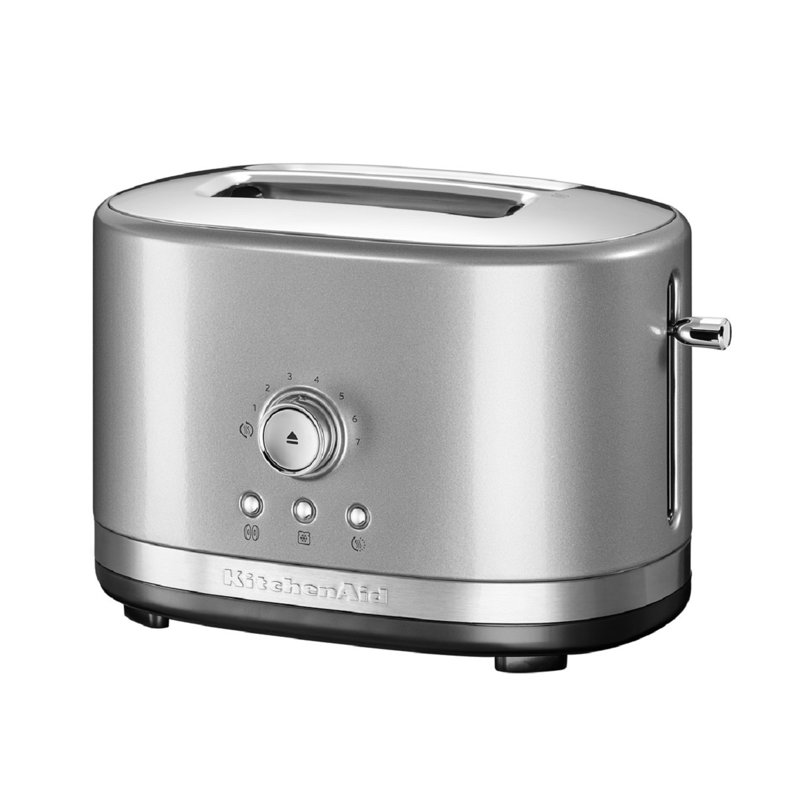 2 Slice Toaster, Shape Silver
