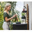 Drop Kitchen Module Single Included 2 Shelves - Lava Gray/Black