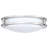 11 Inch Integrated LED Ceiling Light 2-Pack, 5 Color Temperature, Dimmable, Satin Nickel