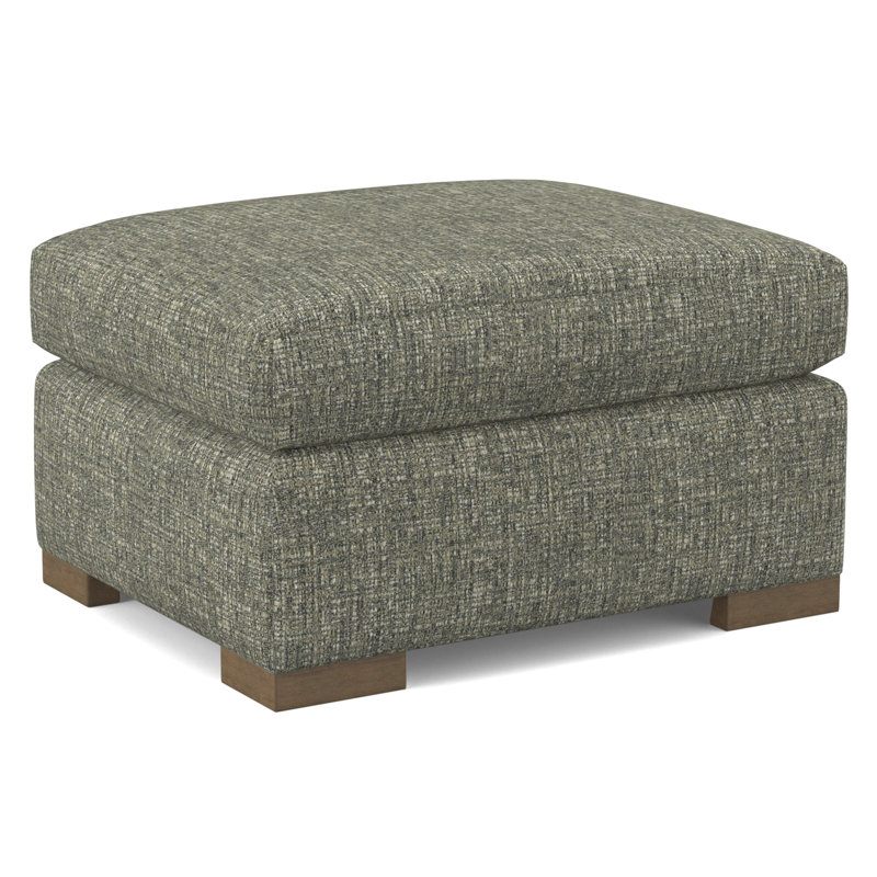 Square Ottoman, Weathered Gray, 61353-71