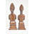 Set Of 2 African Arts Couple