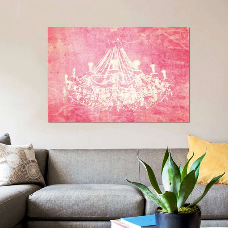 « rose lustre », impression sur toile tendue, H 18 po x l 26 po x P 1,5 po