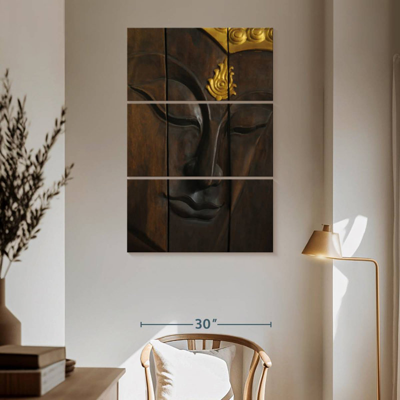 Adella Buddha In Deep Meditation, 65" H x 42" W