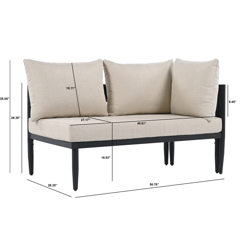 Outdoor 12 - Piece Conversation Set, Taupe