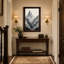 Art mural en toile noir et blanc-583461350