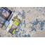 Tapis abstrait bleu / gris-708055568