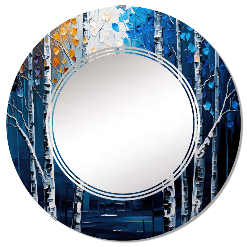 Miroir mural Raevon, 32 po x 32 po