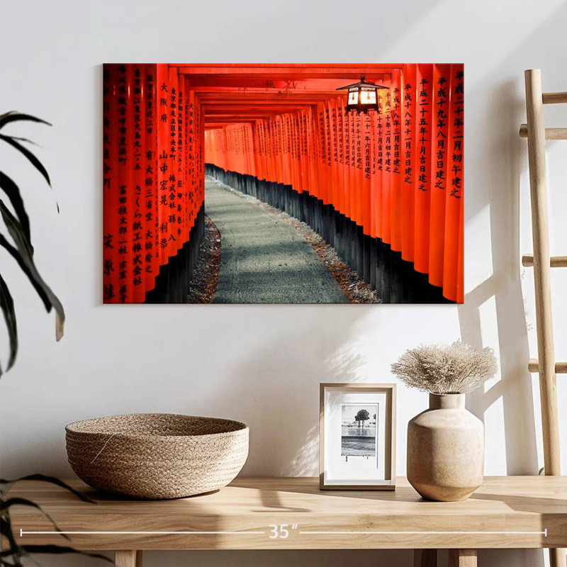 Colonnes Ravi Fushimi Inari, H 16 po x l 24 po