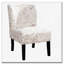 Fauteuil d'appoint contemporain sans accoudoirs