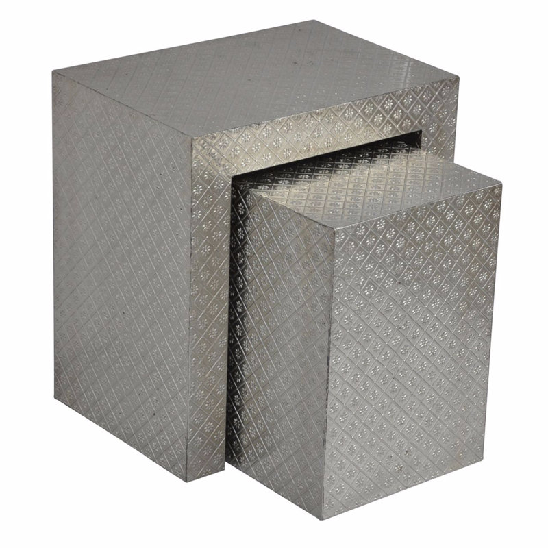 Pedestal Nesting Tables