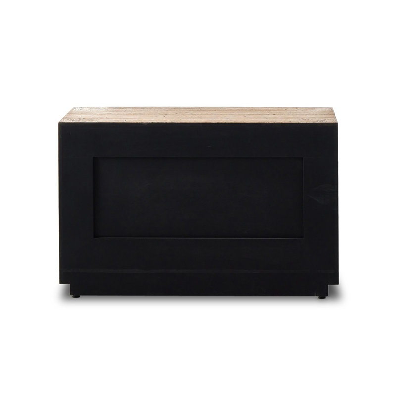 Abaso 2 - Drawer Nightstand, Brown